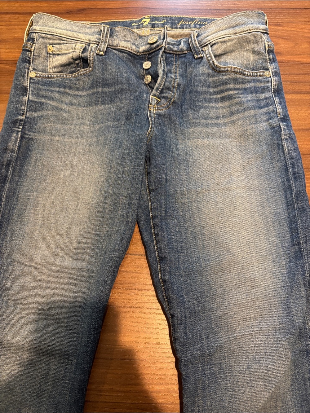 Seven 7 for all Mankind Josefina skinny boyfriend jeans size 25
